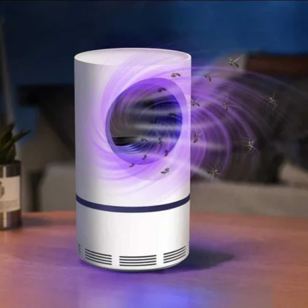 Trampa Lámpara Led Luz UV Mata Mosquitos
