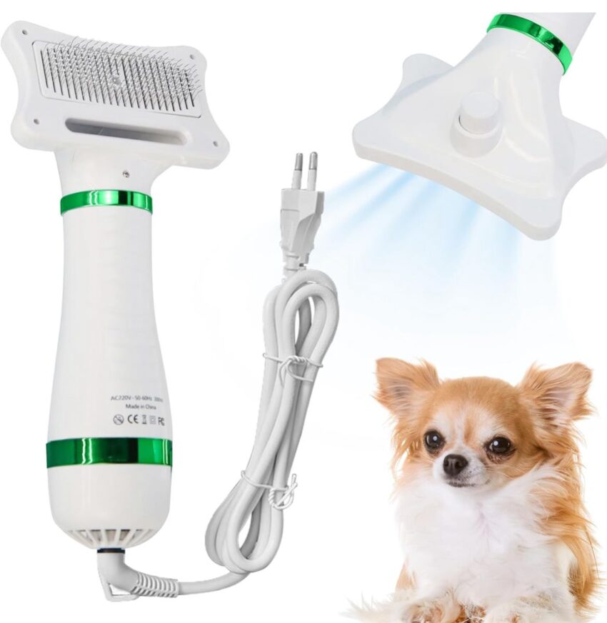 CEPILLO SECADOR PARA MASCOTAS