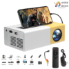 Proyector De Vídeo LED HD Portátil: Crea un cinema en casa🍿